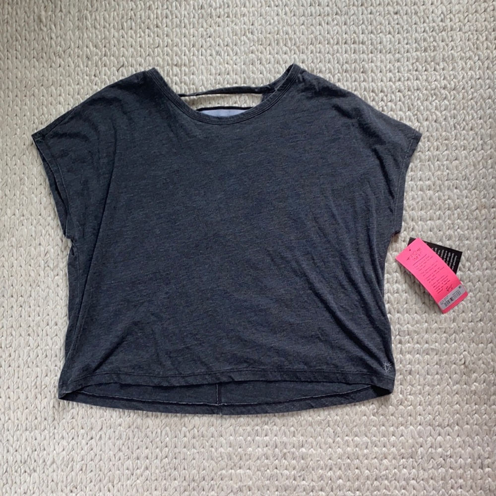 Betsey Johnson Boxy Workout T-shirt